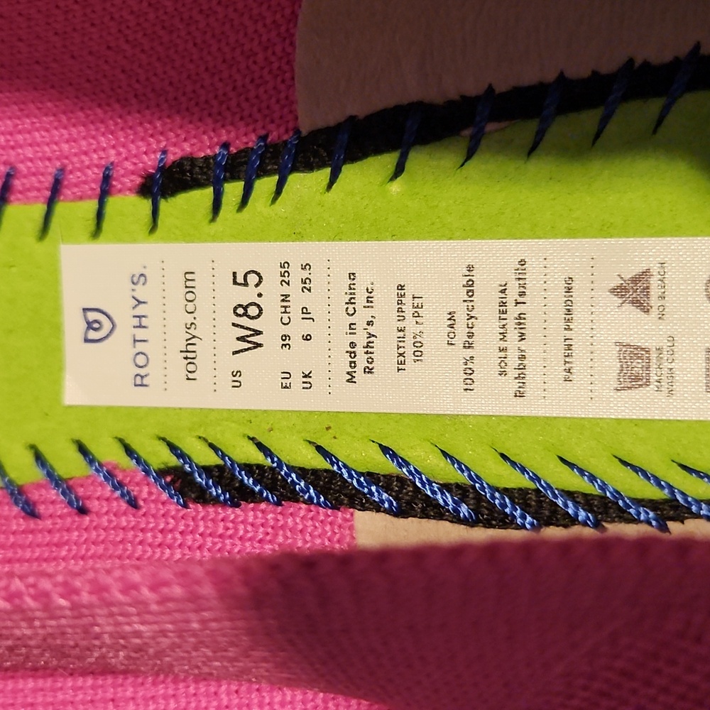 Rothys Dragonfruit The point ballet flats - Picture 8 of 9